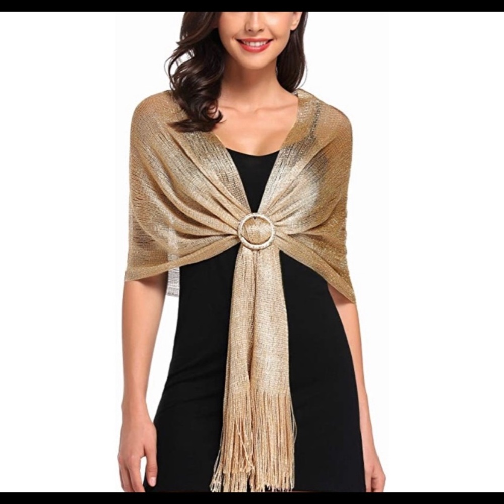 Gold shawl